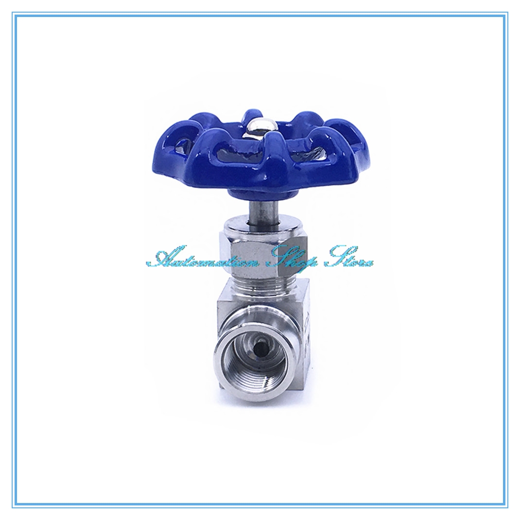 1/8" 1/4" 3/8" 1/2" Female Thread SS 304 Stainless Steel Needle Valve DN6 DN8 DN10 DN15