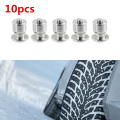10pcs Spikes For Tires 8x10mm Tires Studs Screw Winter Tire Snow Chains Spikes Winter Wheel Lugs for Truck SUV Motorcycle
