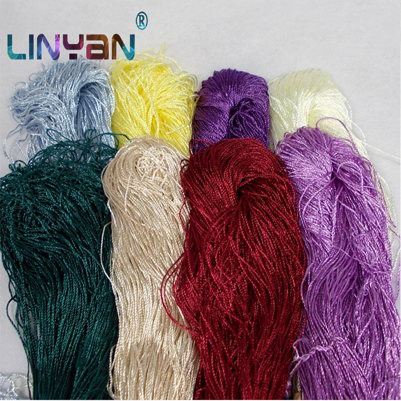 10pcs Ingredients100% ice silk 400g Summer knit yarn for crochet Thin tippet line curtaining knitting thread wholesale ZL59