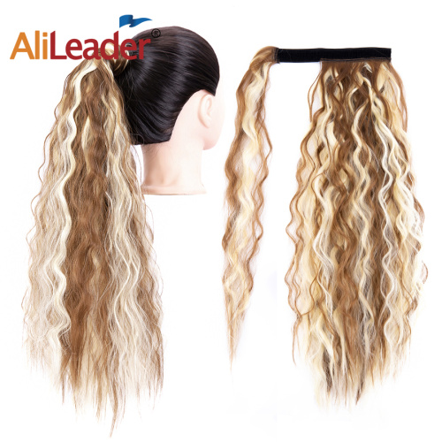 Corn Wavy Wrap Around Hairpiece Synthetic Ponytail Supplier, Supply Various Corn Wavy Wrap Around Hairpiece Synthetic Ponytail of High Quality