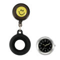 Nurse Watche Clip Colorful Smile Faces Quartz Pocket Watch fob Medical Nursery Clocks Pendant Hanging Watch reloj de enfermera