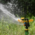 1/2" 3/4" male farm sprinklers rotating nozzles Garden adjustable Rocker sprinkler Double water nozzles Irrigation lawn 1PCS