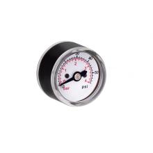 1" plastic case pressure gauge