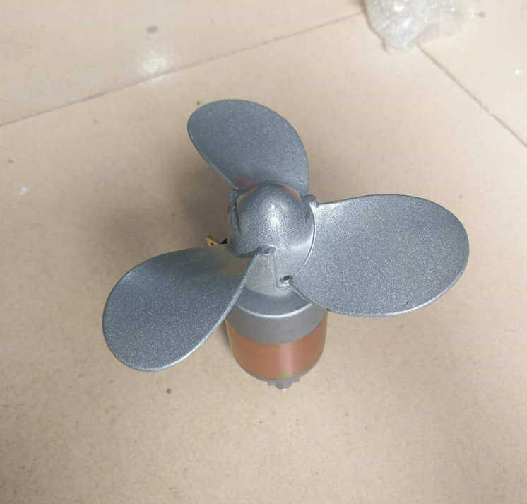 DIY electric boat, nesting, dragnet boat, outdoor motor, paddle machine, rubber boat, 12V underwater propeller, propeller