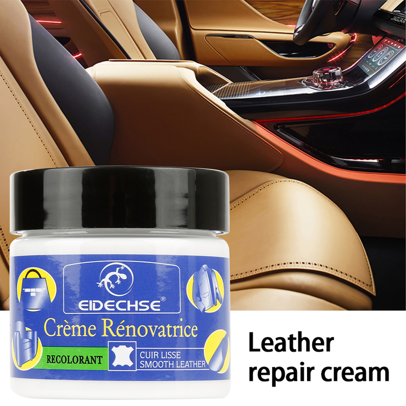 Leather Vinyl Repair Kit Auto Car Seat Sofa Coats Holes Scratch Cracks Rips Liquid Leather Repair Polish Restoration Paint Care