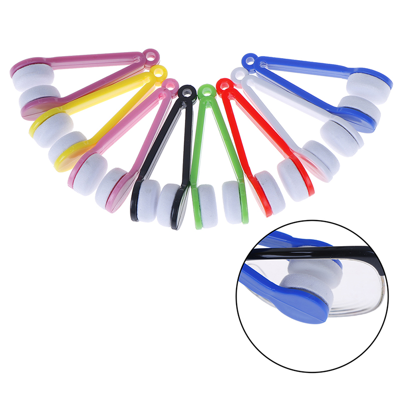 F Random Lens Cloths Cleaners Eyeglass Sunglass Microfiber Spectacles New Rub Power Dedicated Convenience Glasses Cleaner Tools
