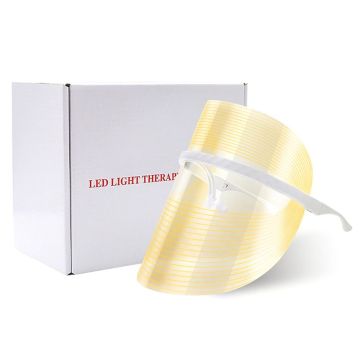 Light Therapy Facial Mask Anti Acne Wrinkle Facial Machine Device Skin Rejuvenation Moisturizing LED Mask Beauty 3 Color