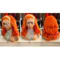 Orange loose wave wig