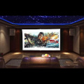 H60 60"/72''/84''/100''/120''Portable Projector Screen HD 16:9 White Dacron Diagonal Projection Screen Foldable Wall Mounted