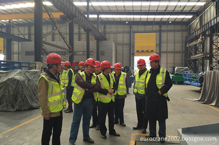 acceptance of overhead crane