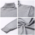 COODRONY Mens Sweaters Cashmere Cotton Sweater Men Soft Knitwear Pull Homme Winter Thick Warm Turtleneck Wool Pullover Men 91011