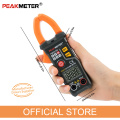 PEAKMETER PM2016S PM2016A Smart Mini Digital Clamp Meter Automatically Adjust AC Current Clamp Meter Frequency NCV Tester