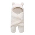 Autumn And Winter Baby Sleeping Bag Newborn Split Leg Package Warm And Comfortable Baby Plus Velvet Quilt