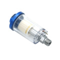 Hot 85 * 40mm 1/4'' Water Oil Separator Inline Air Hose Filter Moisture Trap For Compressor Spray Paint Gun