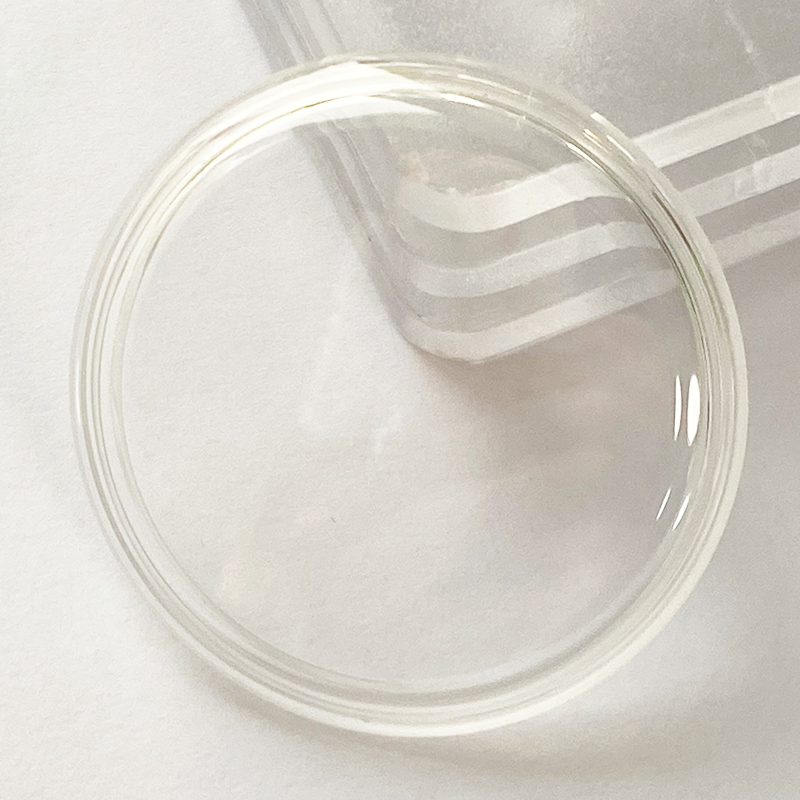 anti-reflective coating watch glass