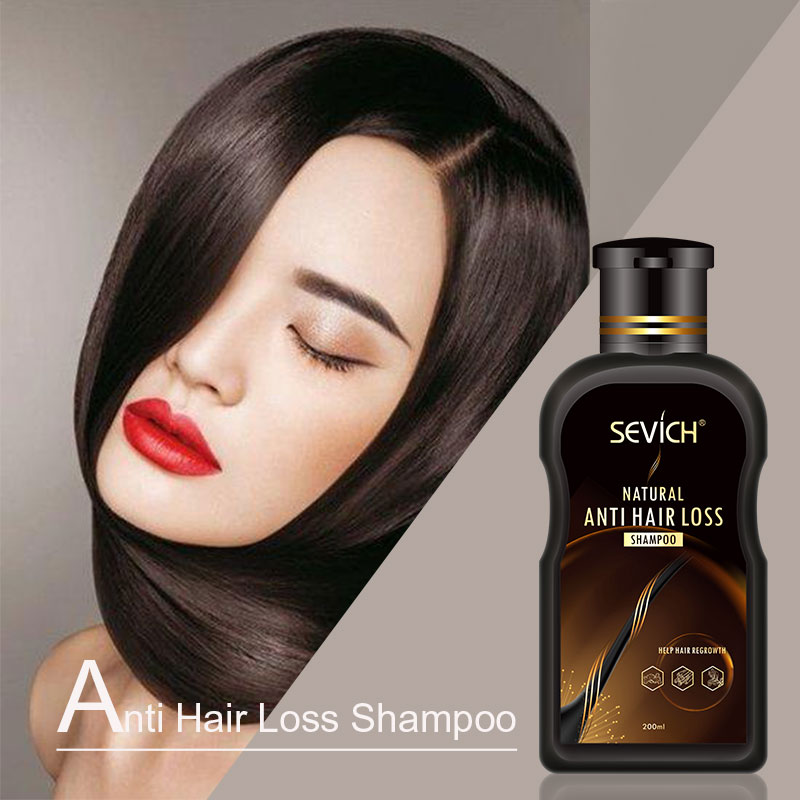 Natural Anti Hair Loss Products Shampoo Hair Regrowth Shampoo Treatment cream Chinese Herbal Hair Serum growth sevich 200 ml