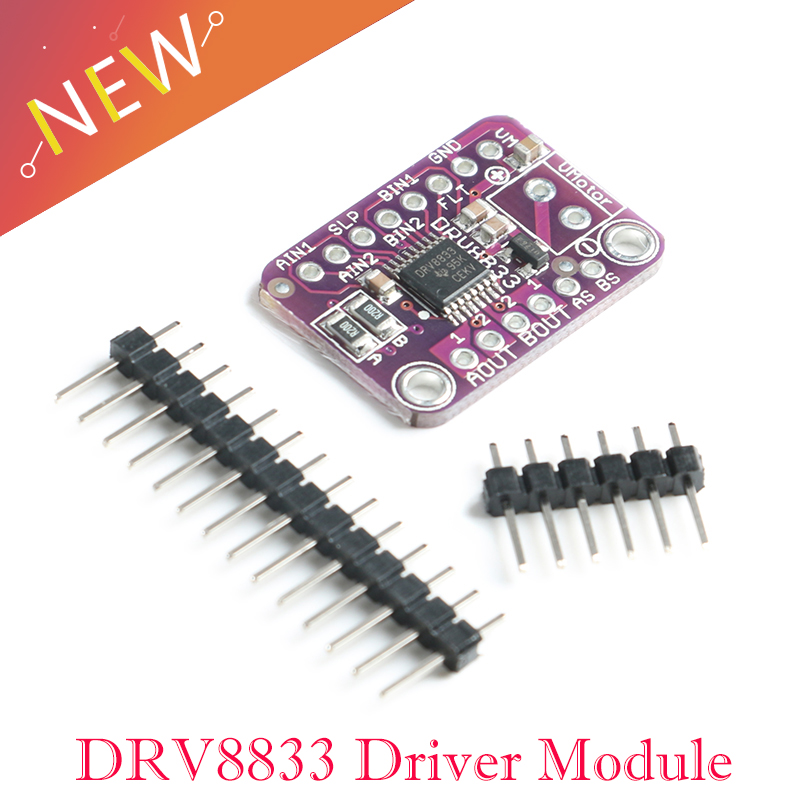 DRV8833 Driver Module 2 Way Channel DC Stepping Motor CJMCU-8833 Control Module H-Bridge Driving Board 2.7V-10.8V