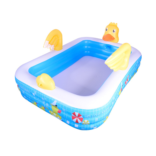 2022 New Design Yellow Duck Rectangle Paddling Pool for Sale, Offer 2022 New Design Yellow Duck Rectangle Paddling Pool