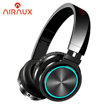 BlitzWolf AIRAUX AA-ER1 bluetooth Wireless Headphones HiFi Stereo Music Headset RGB HD Call TF Card Earphone for PC Computer