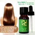 Tea tree hair Oil hair treatment for dry and damaged hair hot sale moisturizes hair and best for skin care