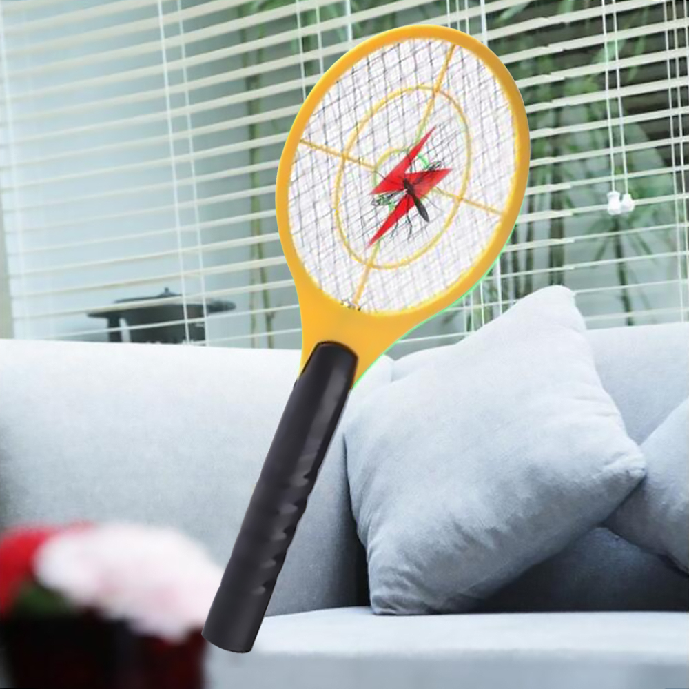 1 Pcs 3 Color Electric Hand Held Bug Zapper Insect Fly Swatter Racket Portable Mosquitos Killer Pest Control For Bedroom Outdoor