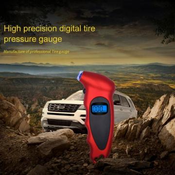 Digital Auto Wheel Tire Air Pressure Gauge Meter Test LCD Display Manometer Barometers Tyre Tester For Car Truck Motorcycle Bike