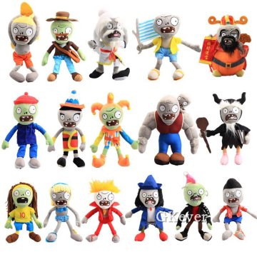 23 Styles PVZ Plants VS Zombies Wizard Zombie Cat Bikini Zombie Gargantuar Plush Dolls Stuffed Toys 25-33cm Kids Gift