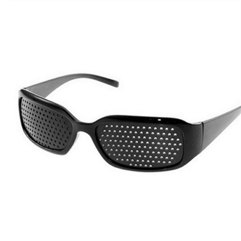 1pc Anti-myopia Pin Hole Glasses Pinhole Sunglasses Eye Exercise Eyesight Improve Natural Healing Vision Care Eyeglass