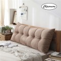 Chpermore Washable Double pillows Simple bed cushion Multifunction Tatami Bed soft bag Removable Bed pillow For Sleeping