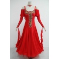 Hand Made Red Ballroom Dresses For Sale