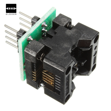 SOIC8 SOP8 to DIP8 EZ Socket Converter Module Programmer Output Power Adapter With 150mil Connector SOIC 8 SOP 8 To DIP 8