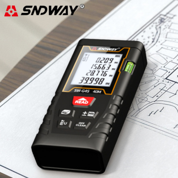 SNDWAY Laser Rangefinder electronic measuring optical instruments tools for construction building ruler metro digital Height