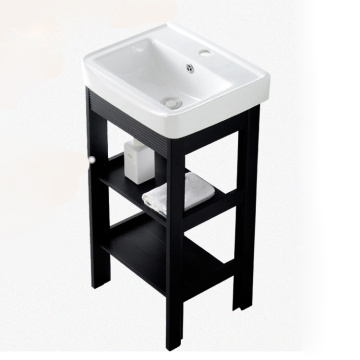 Bathroom Vanity Floor Type Small Apartment Vanity Integrated Basin Type Small Basin Type Washbasin Cabinet Combination