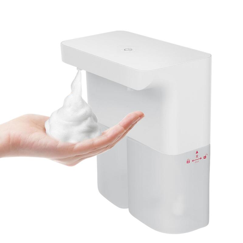 2*300ML Smart Dual-use Hand Washing Foamer USB Wall Charging Induction Soap Dispenser Distributor Household Products