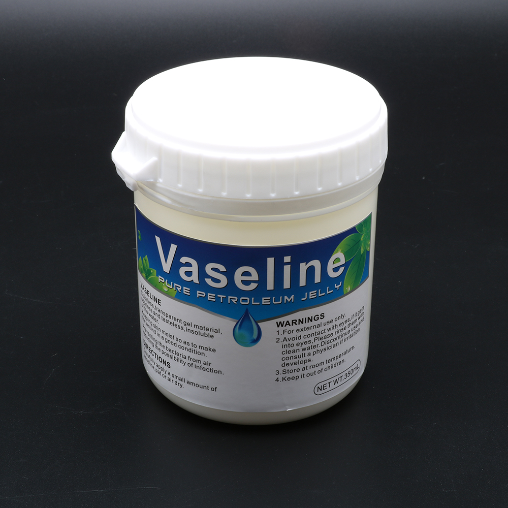 Vaseline Cream For Body Bottled Heeling Ointment Pure Petroleum Jelly For Tattoo Supply 350ml