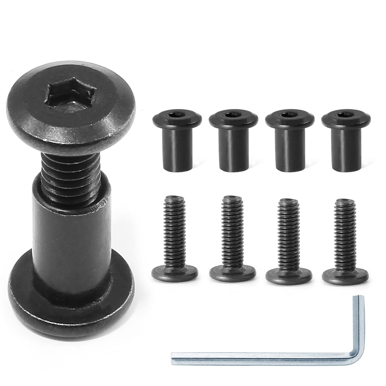 High Strength Black Hex Socket Steel Bolts