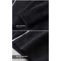 Minglu Stand Collar Sweater Man Winter Luxury Thick Napping Fabric Cardigan Mens Sweaters Slim Fit Keep Warm Sweater Male M-4XL