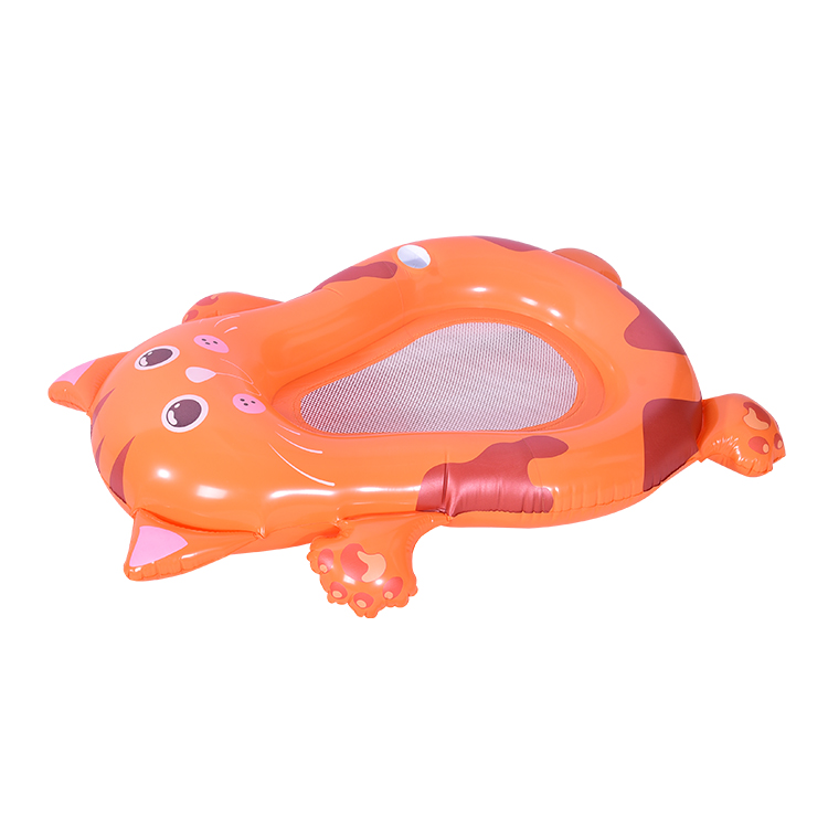Wholesale High Quality Inflatable Swimming Cat Mesh Floats 5