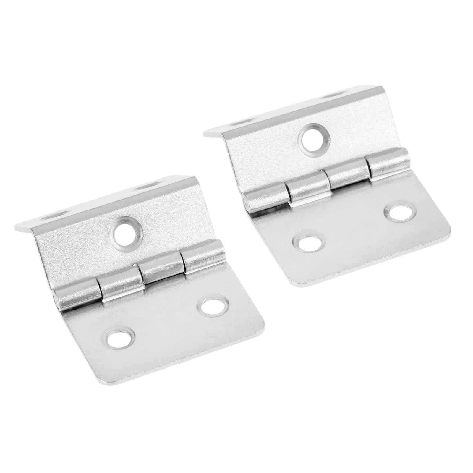 2Pcs Kitchen Cabinet Door Folded Hinges Furniture Accessories 5 Holes Drawer Hinges for Jewelry Boxes Furniture Fittings