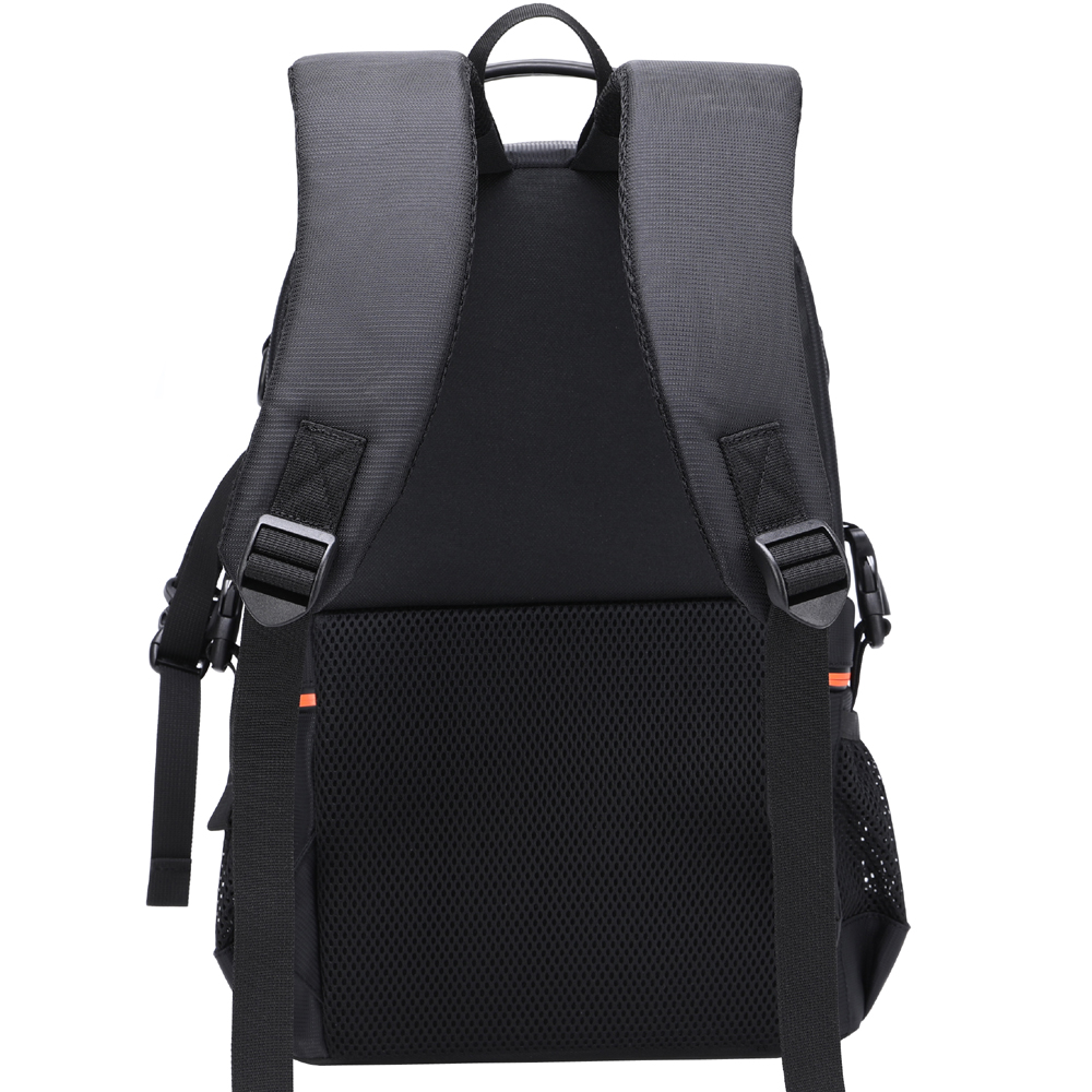 Waterproof Camera DSLR Shoulders Backpack w Reflective Stripe Video Tripod Carry Case Men Women Photography Outdoor Travel Bags