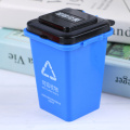 Simulation 1:6 1:12 Dollhouse Mini Trash Can Toy Garbage Truck Cans Curbside Vehicle Bin Toys Kid Simulation Furniture Toy Gift