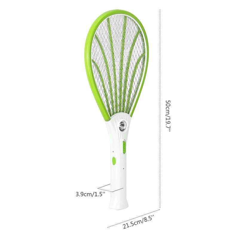 New Cordless Battery Power Electric Fly Mosquito Swatter Bug Zapper Racket Insects Killer Home Bug Zappers Mosquito Repellent