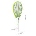 New Cordless Battery Power Electric Fly Mosquito Swatter Bug Zapper Racket Insects Killer Home Bug Zappers Mosquito Repellent