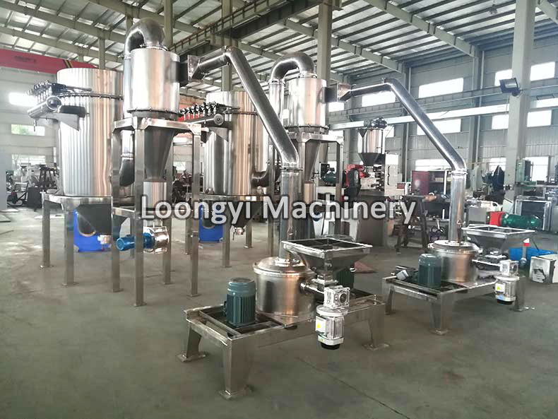 ginger grinding machine