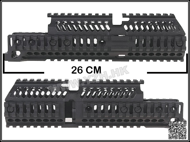 Aluminum Alloy Lightweight AK 47 20mm Picatinny Rail Handguard System Mount Upper Lower Part Baswe B30 B31