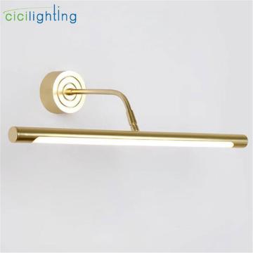 Gold Wall Sconce, Industrial Bathroom Vanity Light Over Mirror cabinet, Wall Lamp for Makeup Dressing Table, Hallway, Bedroom