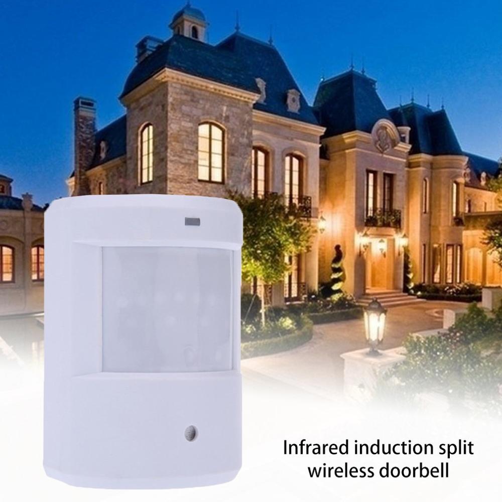 Split Welcome Infrared Sensor Split Wireless Doorbell Intelligent Sensor Alarm Mall Store Wireless Doorbell
