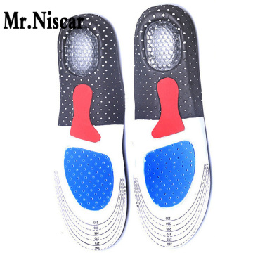 Mr.Niscar Men and Women EVA Gel Insoles Foot Care for Plantar Fasciitis Heel Spur Running Sport Insoles Shock Absorption Pads