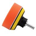 3inch Buffing Pad Polishing Kit Auto Car Polishing Pad Kit Buffer + Drill Adapter M10 For Glass/Car Polisher Electric Drill