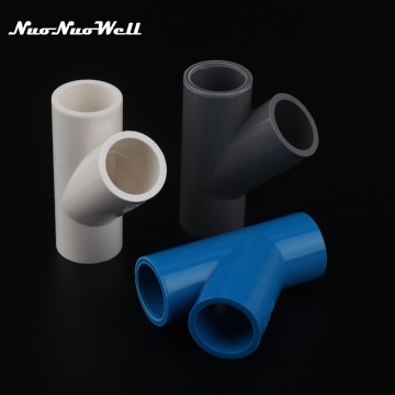 1pc PVC Inner diameter 20mm 3 Way Connector Water Pipe y Adapter Garden irrigation System Tube Fittings PVC Pipe Joints